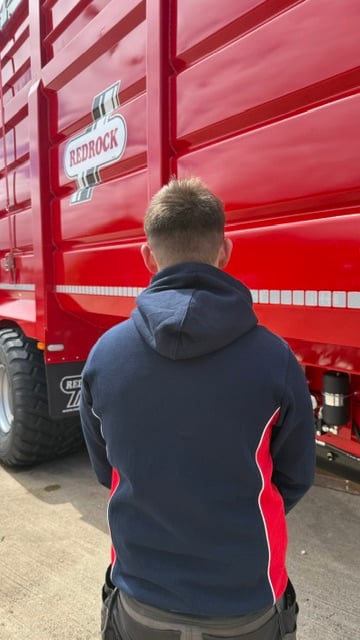 Redrock Navy/Red Hoodie - Image 2