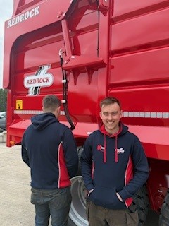 Redrock & KTwo Navy/Red Hoodie - Image 2