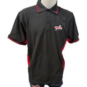 Black & Red Polo